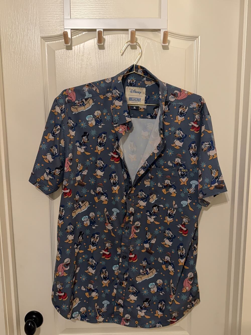 RSVLTS Donald Duck Set with L Shorts Men's Shirt and Swim Trunks
